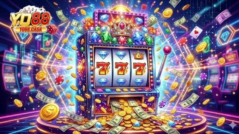 Slot Online Tỷ Lệ Nổ Cao Tại YO88 – Đỉnh Cao Cá Cược 2026